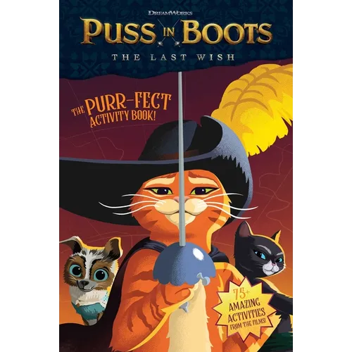 Puss in Boots: The Last Wish Purr-Fect Activity Book! - Paperback