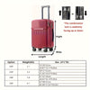 Carry On Luggage Hard Shell Spinner Suitcase USB TSA Lock Front Pocket Travel Bag
