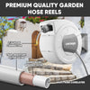 Retractable Garden Hose Reel 40/100/110/130FT Auto Rewind Wall Mounted Hose