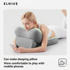 Adjustable Bed Wedge Pillow Memory Foam Backrest Reading Support Cushion