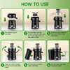 500W Centrifugal Juicer Machine 3 Speed Wide Mouth Fruit Vegetable Extractor