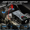 9-in-1 Portable Jump Starter with Air Compressor 12V Car Battery Booster USB LED