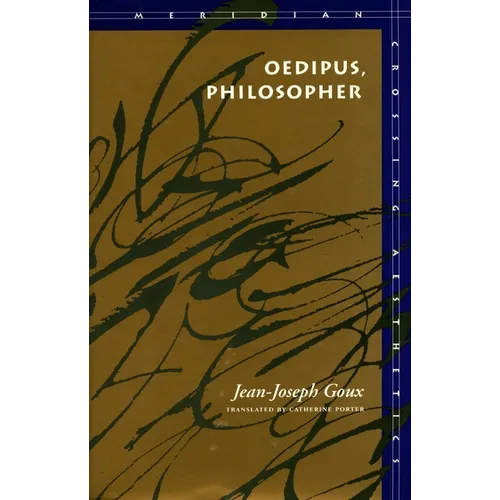 Oedipus, Philosopher - Paperback