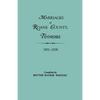 Marriages of RoAne County, Tennessee, 1801-1838 - Paperback