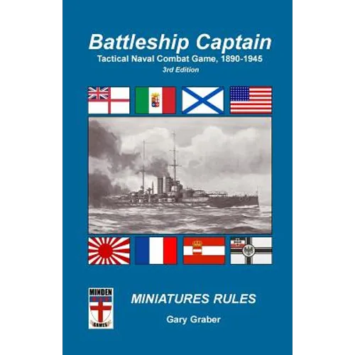 Battleship Captain: Tactical Naval Combat Game, 1890-1945 - Paperback