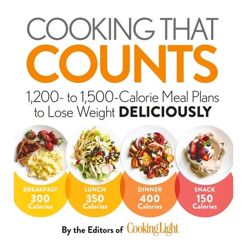 Cooking That Counts: 1,200- To 1,500-Calorie Meal Plans to Lose Weight Deliciously - Paperback