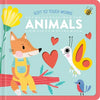 Soft to Touch Words Animals - Board Book