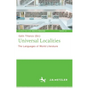 Universal Localities: The Languages of World Literature - Hardcover