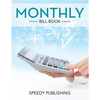 Monthly Bill Book - Paperback