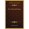 Five of Maxwell's Papers - Hardcover