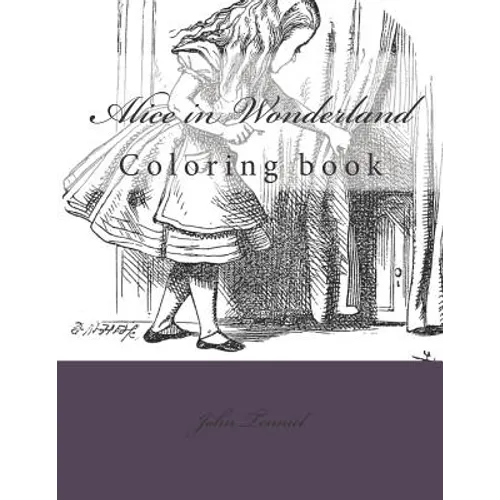 Alice in Wonderland: Coloring Book - Paperback