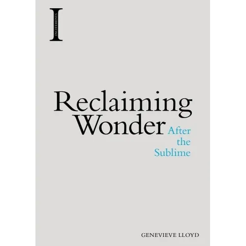 Reclaiming Wonder: After the Sublime - Paperback