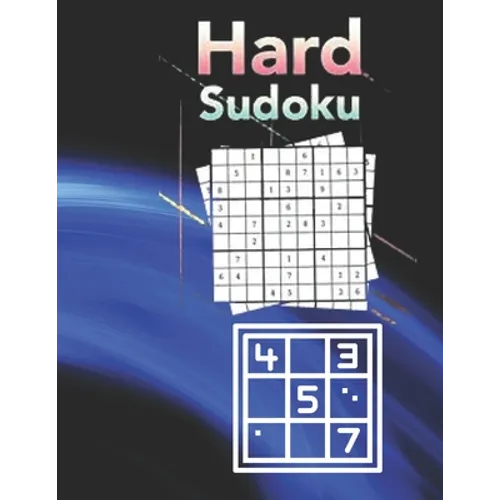 Hard Sudoku Book For Adult - Paperback