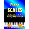 Piano Scales In Keyboard View - No Music Reading Ability Necessary! - Paperback