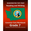 WASHINGTON TEST PREP Reading and Writing Common Core Workbook Grade 7: Preparation for the Smarter Balanced (SBAC) Assessments - Paperback