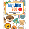 My Little Zoo: Animals Fun Coloring Book For Kids Ages 4-8 - Paperback