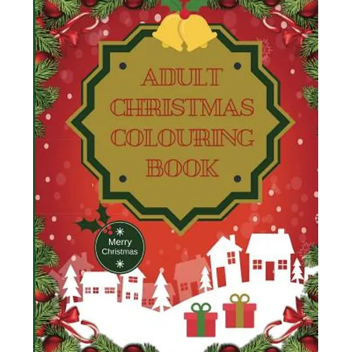 Adult Christmas Colouring Book - Paperback