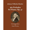 360 Preludes, Op. 47 - Paperback