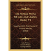 The Poetical Works Of John And Charles Wesley V1: Together With The Poems Of Charles Wesley (1868) - Paperback