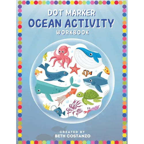 Dot Marker - Ocean Activity Workbook - Paperback