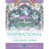 Inspirational Quotes and Fantasy Coloring Book - Paperback