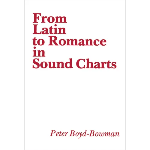 From Latin to Romance in Sound Charts - Paperback