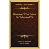 Memoirs Of The Prince De Talleyrand V4 - Hardcover
