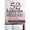 52 Quick Lessons on the Bible: From Genesis to Revelation: A Weekly Guide for Student Leaders - Hardcover