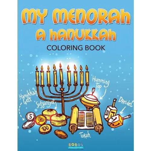 My Menorah: A Hanukkah Coloring Book - Paperback