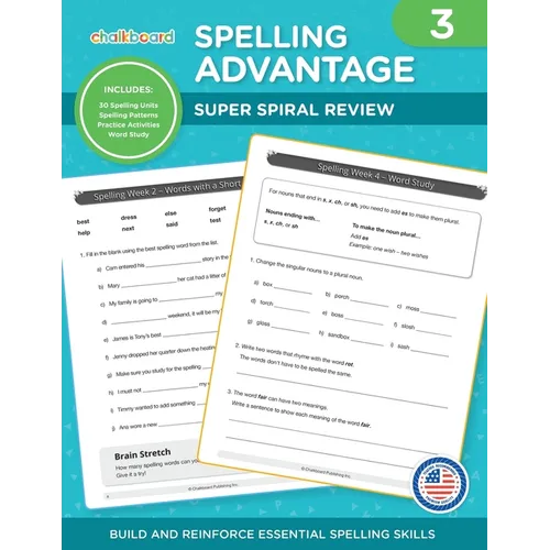 Spelling Advantage Grade 3: Spelling Advantage Grade 3 - Paperback