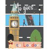 Mo goes... to London: Activity book and travel guide for children - Paperback