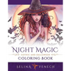 Night Magic - Gothic and Halloween Coloring Book - Paperback