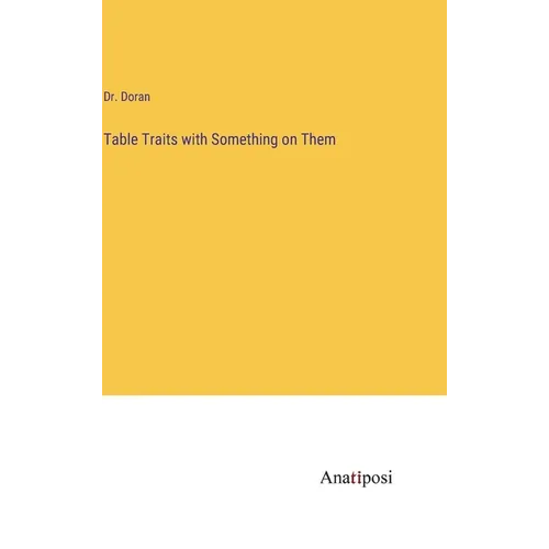 Table Traits with Something on Them - Hardcover