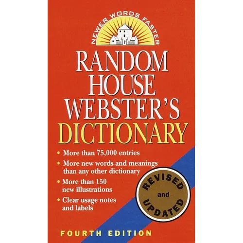 Random House Webster's Dictionary: Fourth Edition, Revised and Updated - Mass Market Paperbound