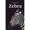 Address Book Zebra - Paperback