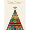 Merry Christmas Dotted Bullet Journal: Cheaper and More Useful than a Card! (Scandinavian Tree) Medium A5 - 5.83X8.27 - Paperback