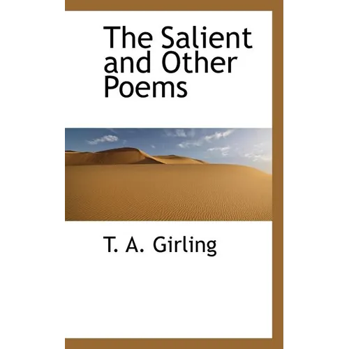 The Salient and Other Poems - Paperback
