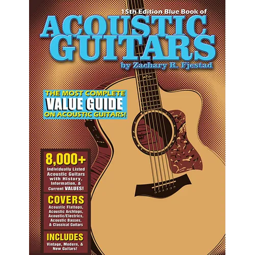 Blue Book of Acoustic Guitars - Paperback