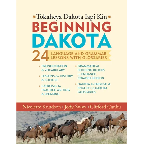 Beginning Dakota/Tokaheya Dakota Iapi Kin: 24 Language and Grammar Lessons with Glossaries - Paperback