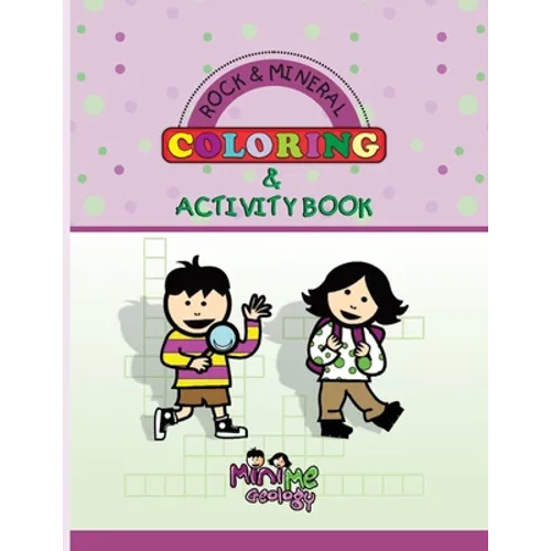 Rock & Mineral Coloring & Activity Book - Paperback