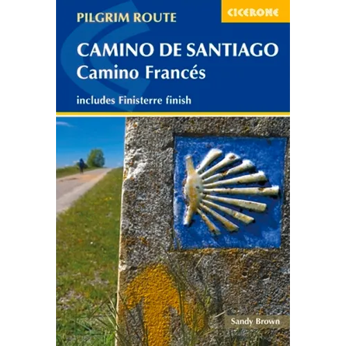 Camino de Santiago - Camino Francés: Guide with Map Book - Paperback