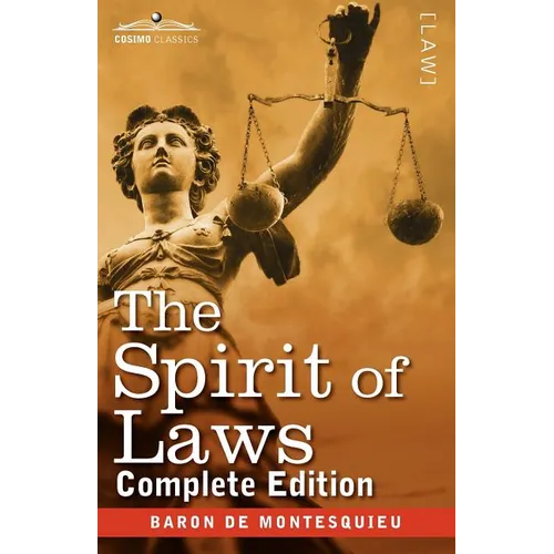 The Spirit of Laws - Paperback