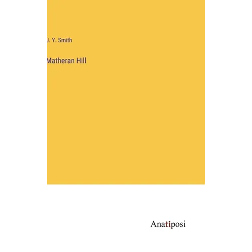 Matheran Hill - Hardcover