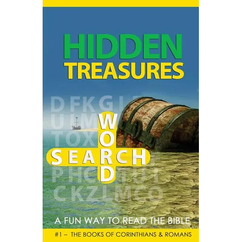 HIdden Treasures Word Search: A Fun Way To Read The Bible: #1 - The Books of Corinthians & Romans - Paperback