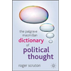 The Palgrave MacMillan Dictionary of Political Thought - Hardcover