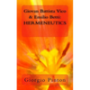 Giovan Battista Vico & Emilio Betti: Hermeneutics - Paperback