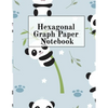 Hexagonal Graph Paper Notebook: Hexagon Composition Notepad (.5" per side) For Drawing, Doodling, Crafting, Tilting, Quilting, Gaming & Mosaic Decorin - Paperback