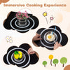 Wall Mounted Mud Kitchen for Kids Ages 3+