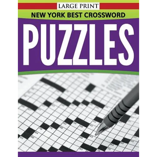 New York Best Crossword Puzzles (Large Print) - Paperback