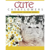 Cute Cat and Flower: Grayscale coloring books for adults Anti-Stress Art Therapy for Busy People (Adult Coloring Books Series, grayscale fa - Paperback
